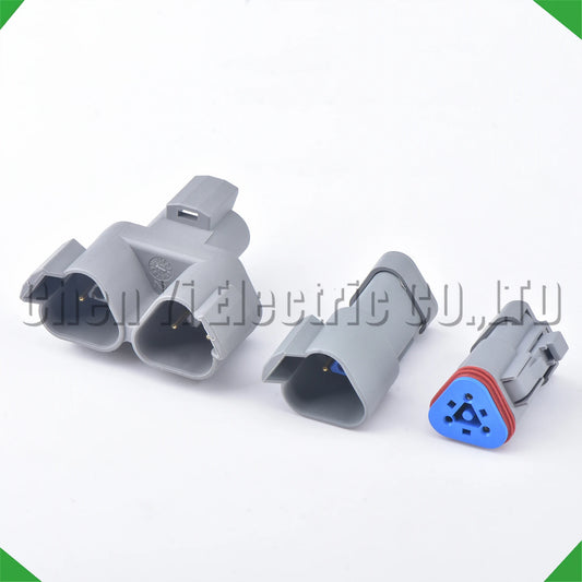 3 pin automotive electrical housing connector DT04-3P-P007