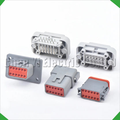 Automotive connector plug DT06-12S male and female waterproof wire harness
