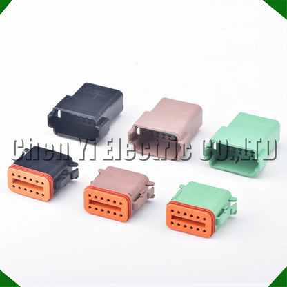 12 pin Deutsch DT06-12SB waterproof connector plug