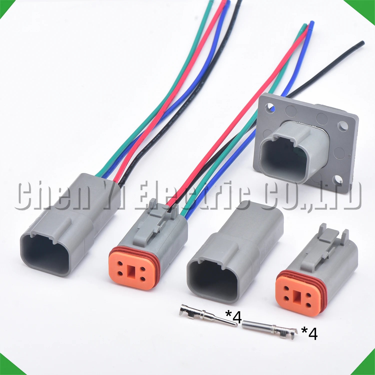 4 pin DT06-4S waterproof automotive connector