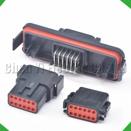 DTM04-12PB automotive sealed connector plug