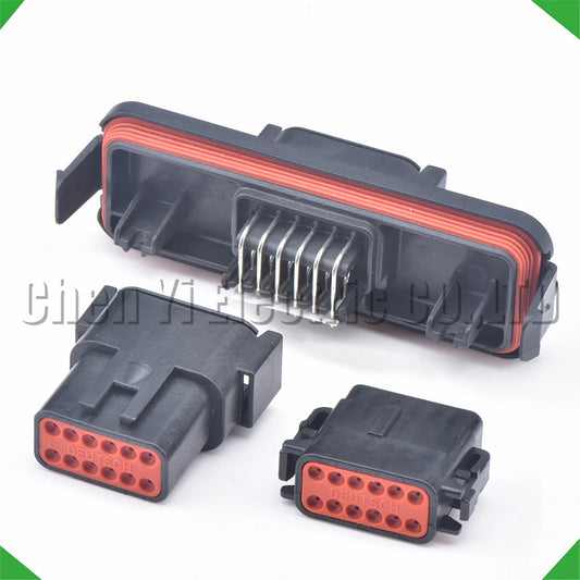 DTM04-12PB automotive sealed connector plug
