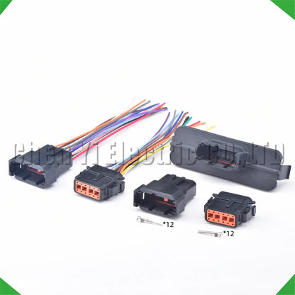 12 pin waterproof connector DTM06-12SB