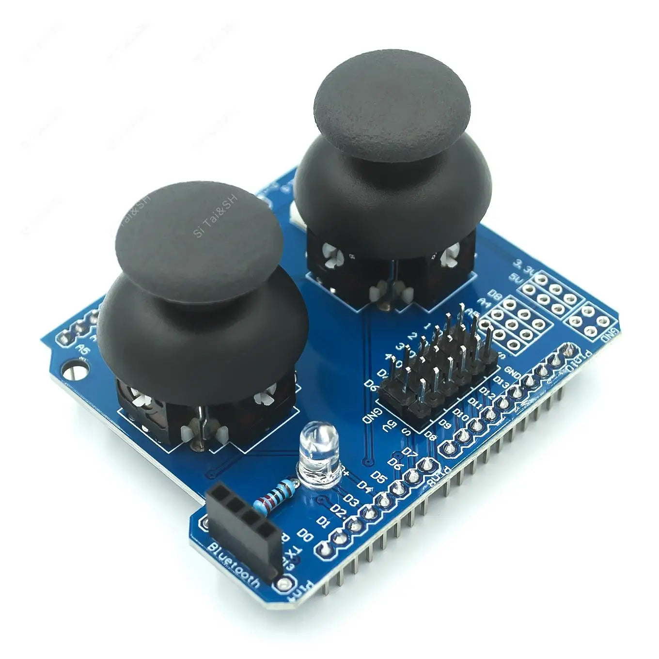 Dual PS2 Joystick Module Game Controller Sensor for Arduino UNO R3 Ele ...