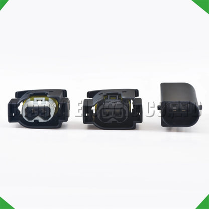 Durable 2 pin automotive connector for wire harness systems