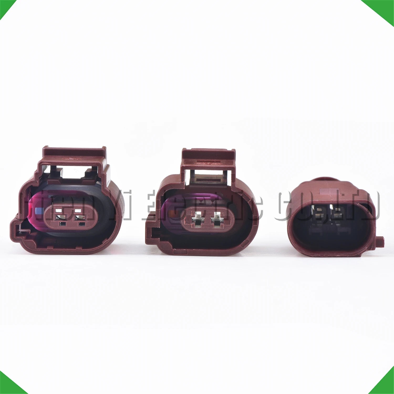 Durable 2 pin automotive connector plug for sensors