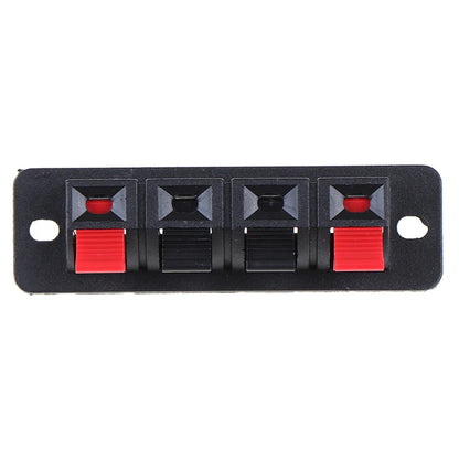Durable spring audio speaker terminal connector