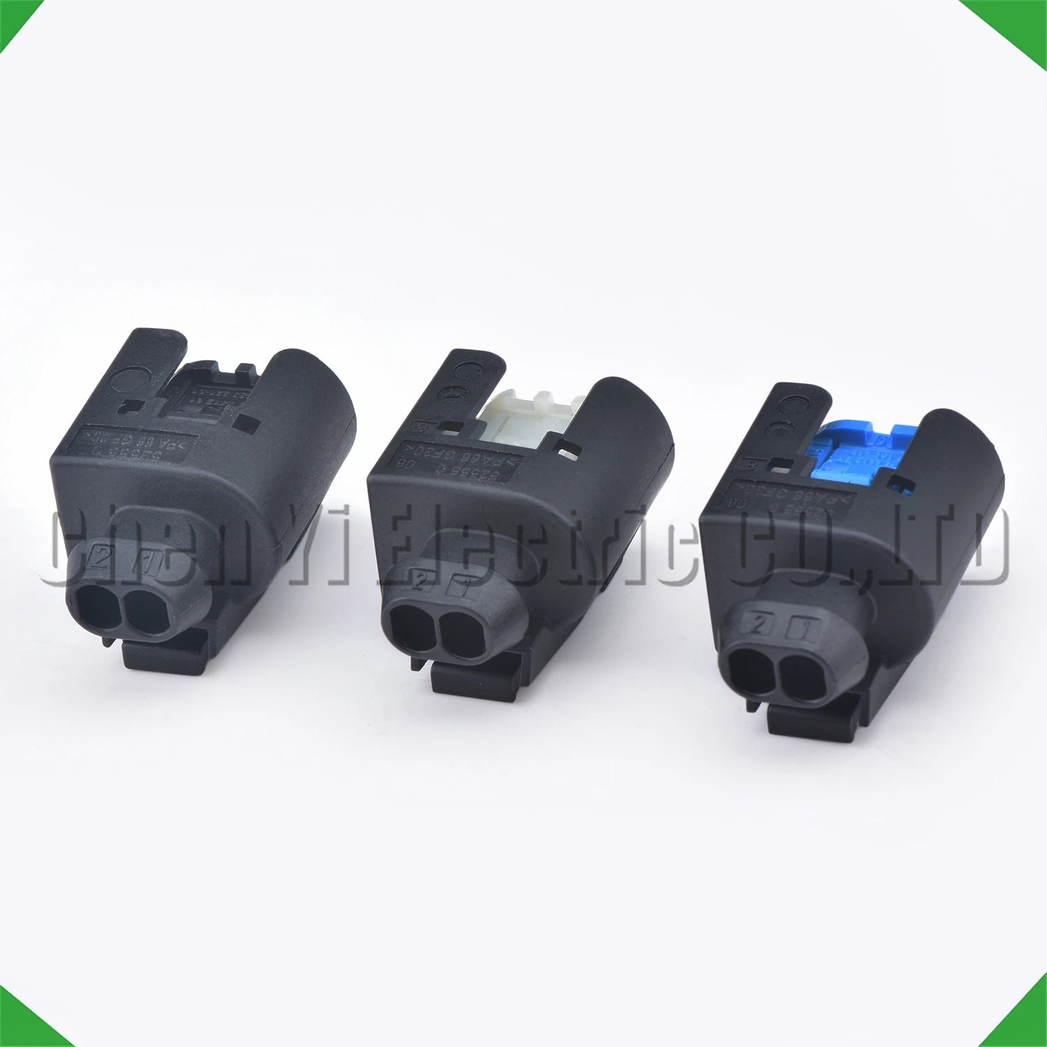 Durable 2 pin automotive injector connector