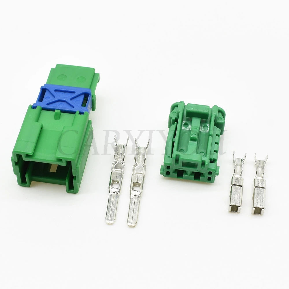 Durable automotive resistor connector with secure locking structure