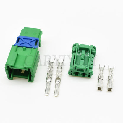 Durable automotive resistor connector with secure locking structure