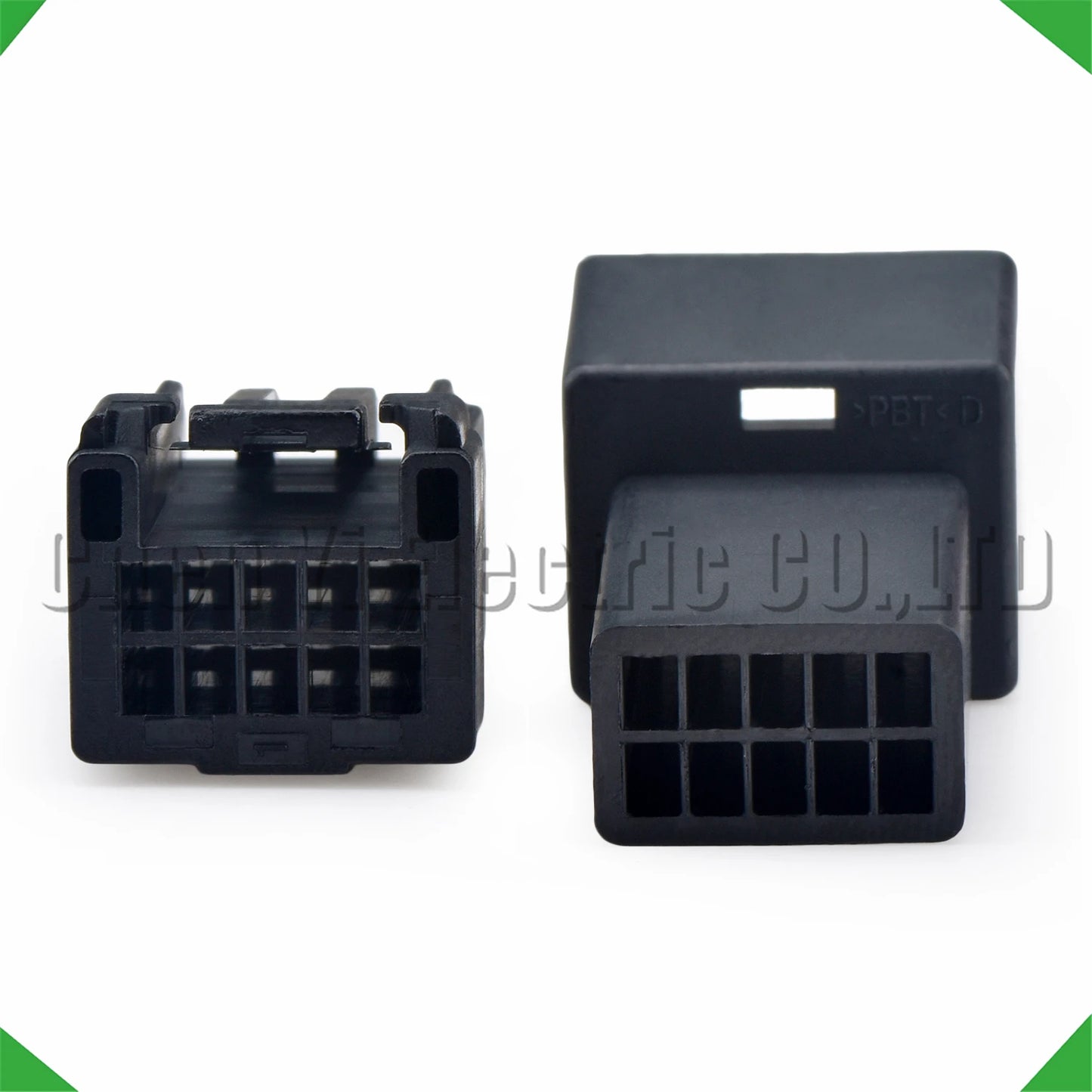 Durable 10 pin automotive connector for wire harness systems