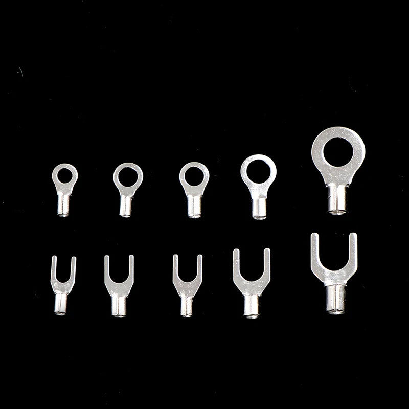 Durable non-insulated brass electrical terminals