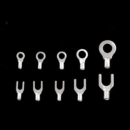 Durable non-insulated brass electrical terminals