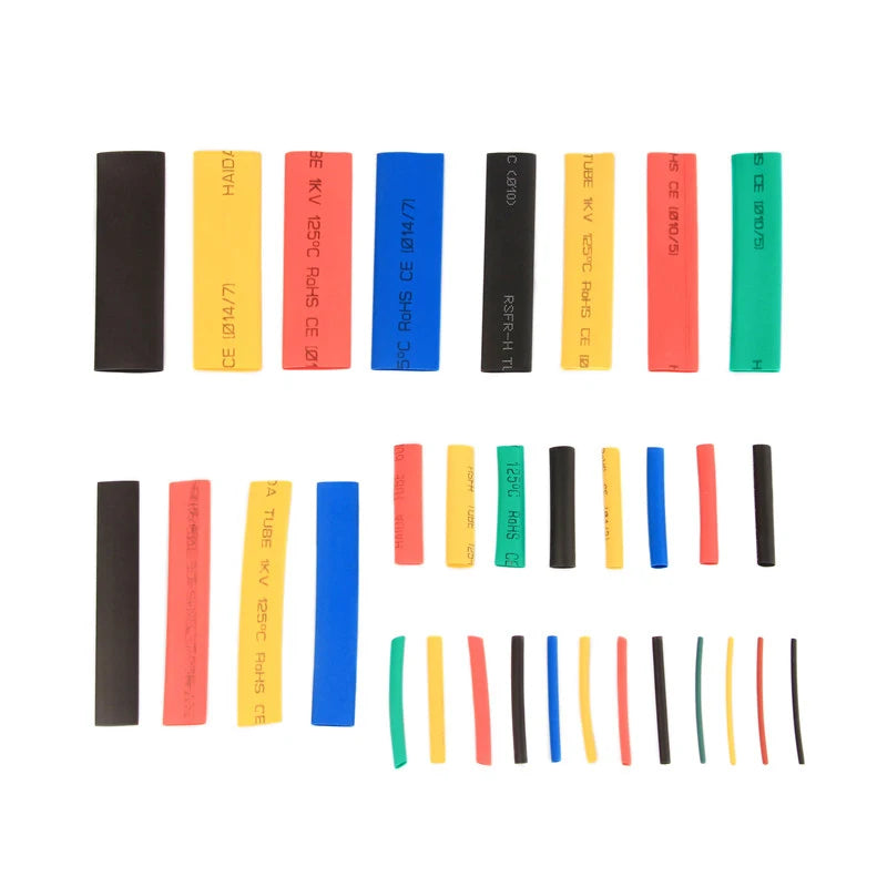 Durable heat shrink cable sleeves set