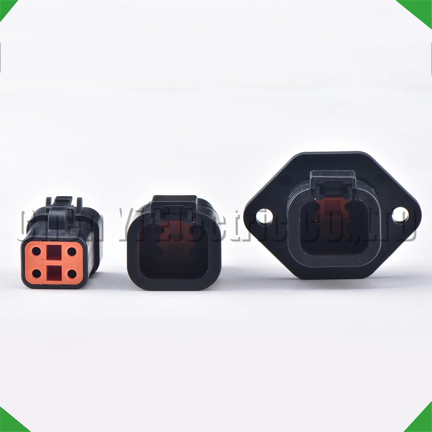 Durable 4 pin ECM power module connector plug