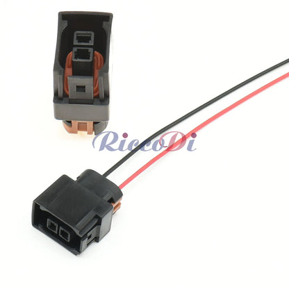 Durable 2 way female automotive electrical connector plug ensuring reliable wiring
