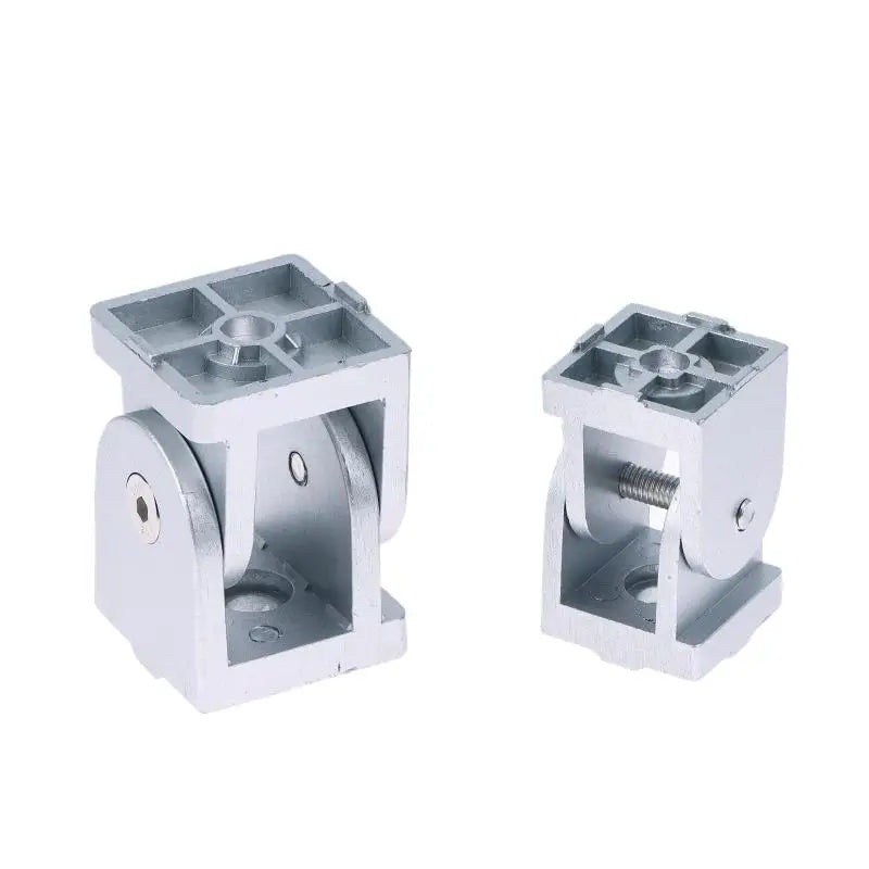 Durable zinc alloy hinge connector for structural assembly