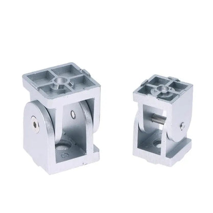 Durable zinc alloy hinge connector for structural assembly