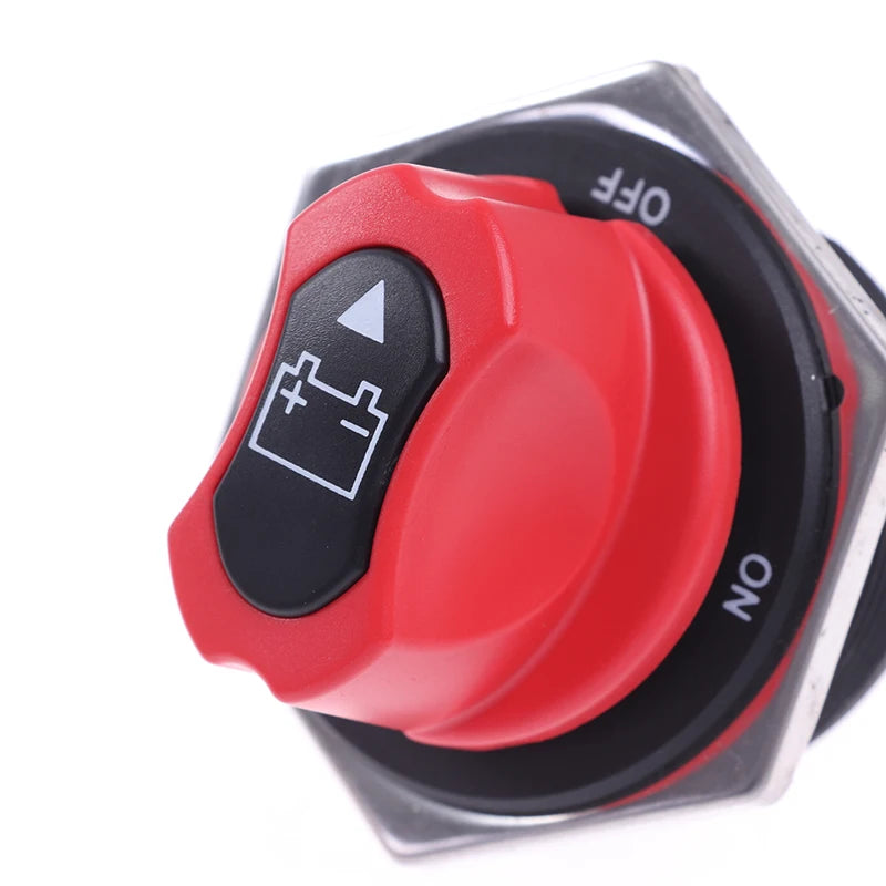 Durable battery master disconnect switch