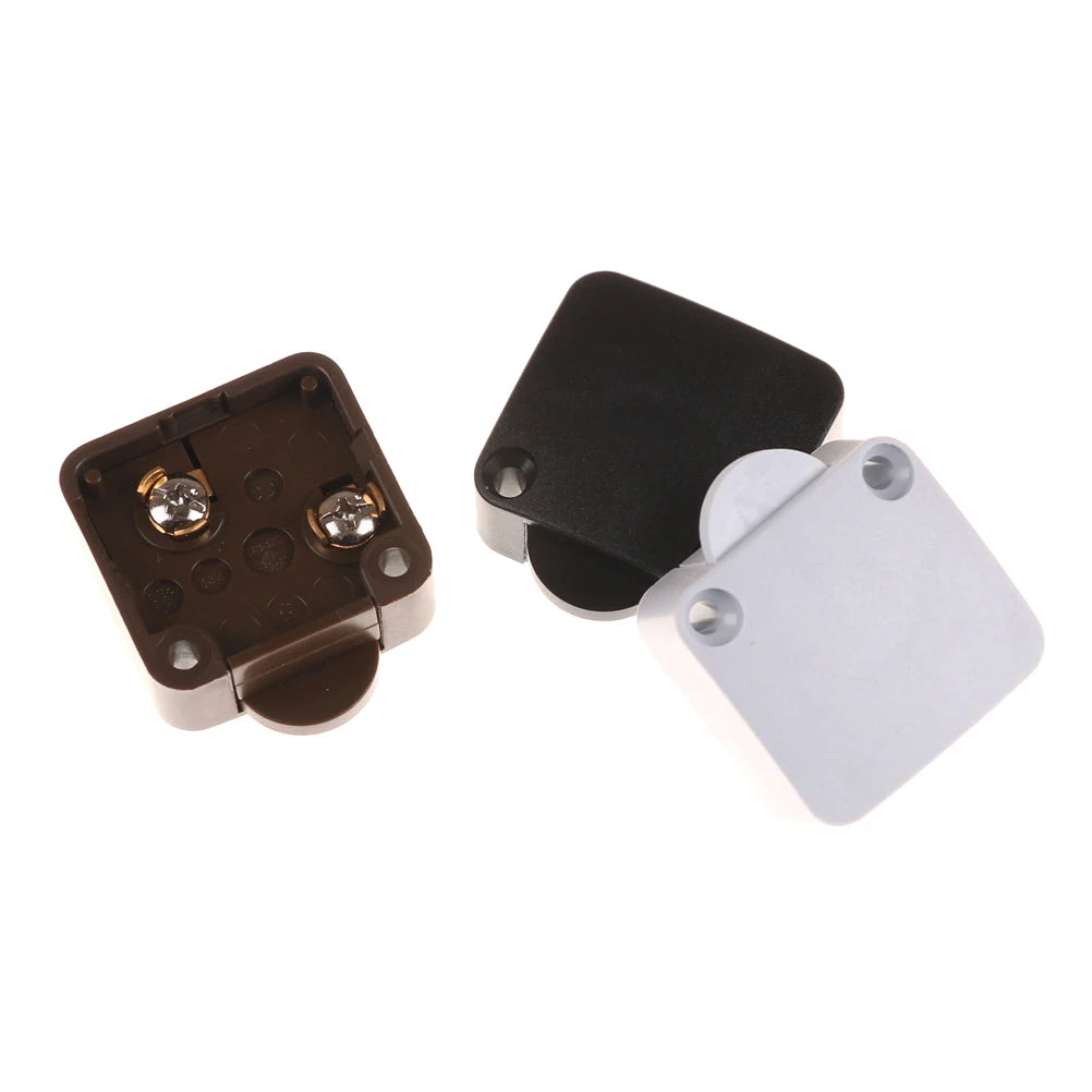 Durable automatic reset switch for cabinet lighting