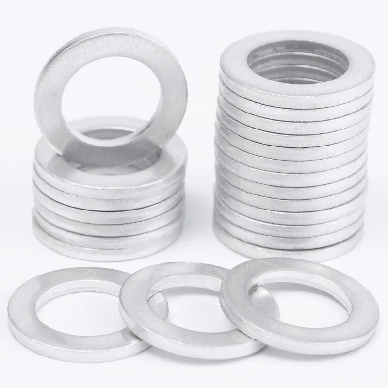 Durable oil drain plug crush washer set