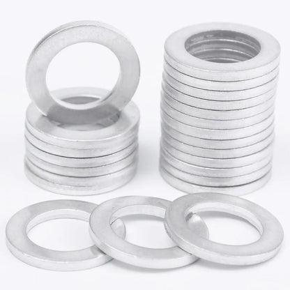 Durable oil drain plug crush washer set