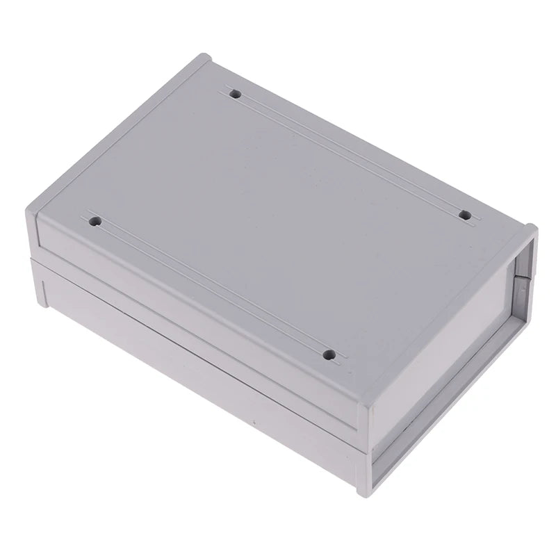 Durable plastic electronic enclosure case