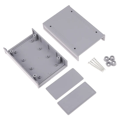 Durable plastic electronic enclosure case