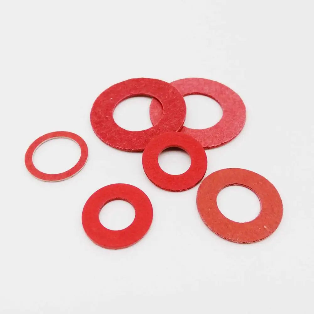 durable-red-steel-insulating-flat-washer