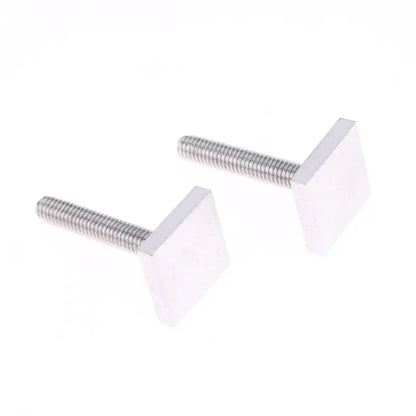 Durable T-bolt screw for roof cycle carrier
