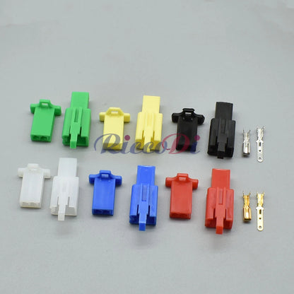 Durable 2 pin automotive and motorcycle sensor connector wiring harness plug