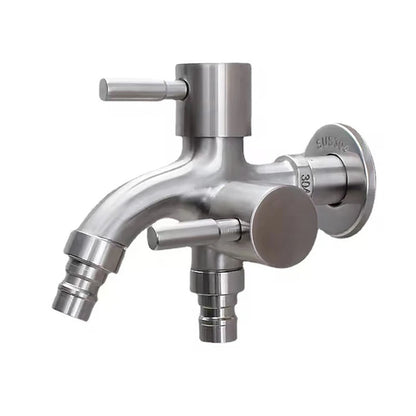 Durable 304 stainless steel faucet for pool and outdoor use