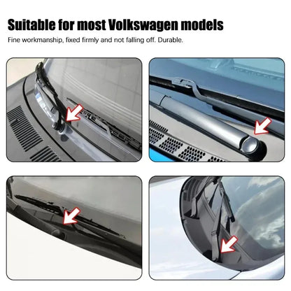 Durable windshield wiper arm cover cap