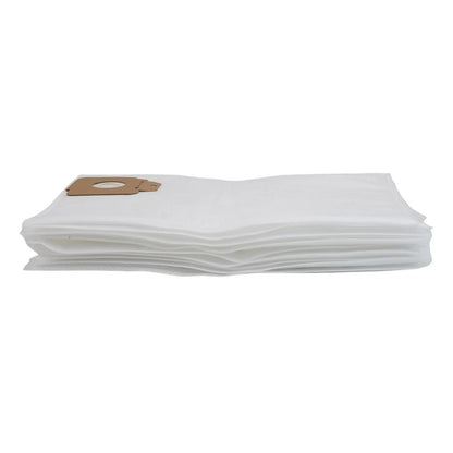 Replacement dust bag installed in vacuum cleaner for floor and home cleaning, sturdy and efficient with large capacity