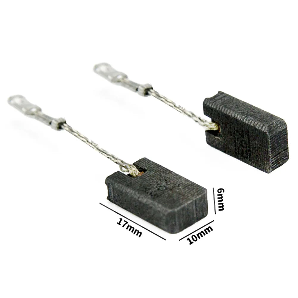 E64 carbon brush 6×10×17mm for 1200W angle grinder GWS12-125S and GWS12-150SE64 self-stop, power tool parts