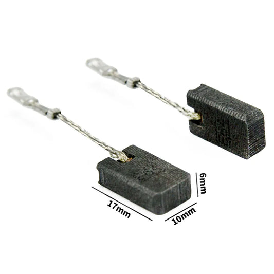 E64 carbon brush 6×10×17mm for 1200W angle grinder GWS12-125S and GWS12-150SE64 self-stop, power tool parts