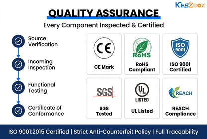IC chips and electronic components — DIP, SOP, QFP, BGA, QFN packages — 50M+ SKUs in stock at Keszoox