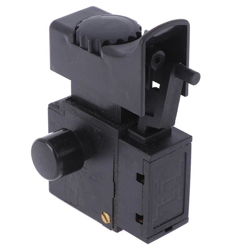 Electric drill speed control trigger button