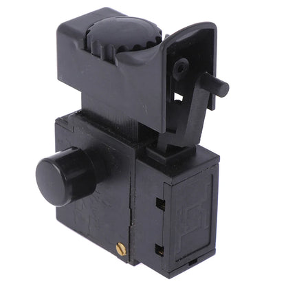 Electric drill speed control trigger button