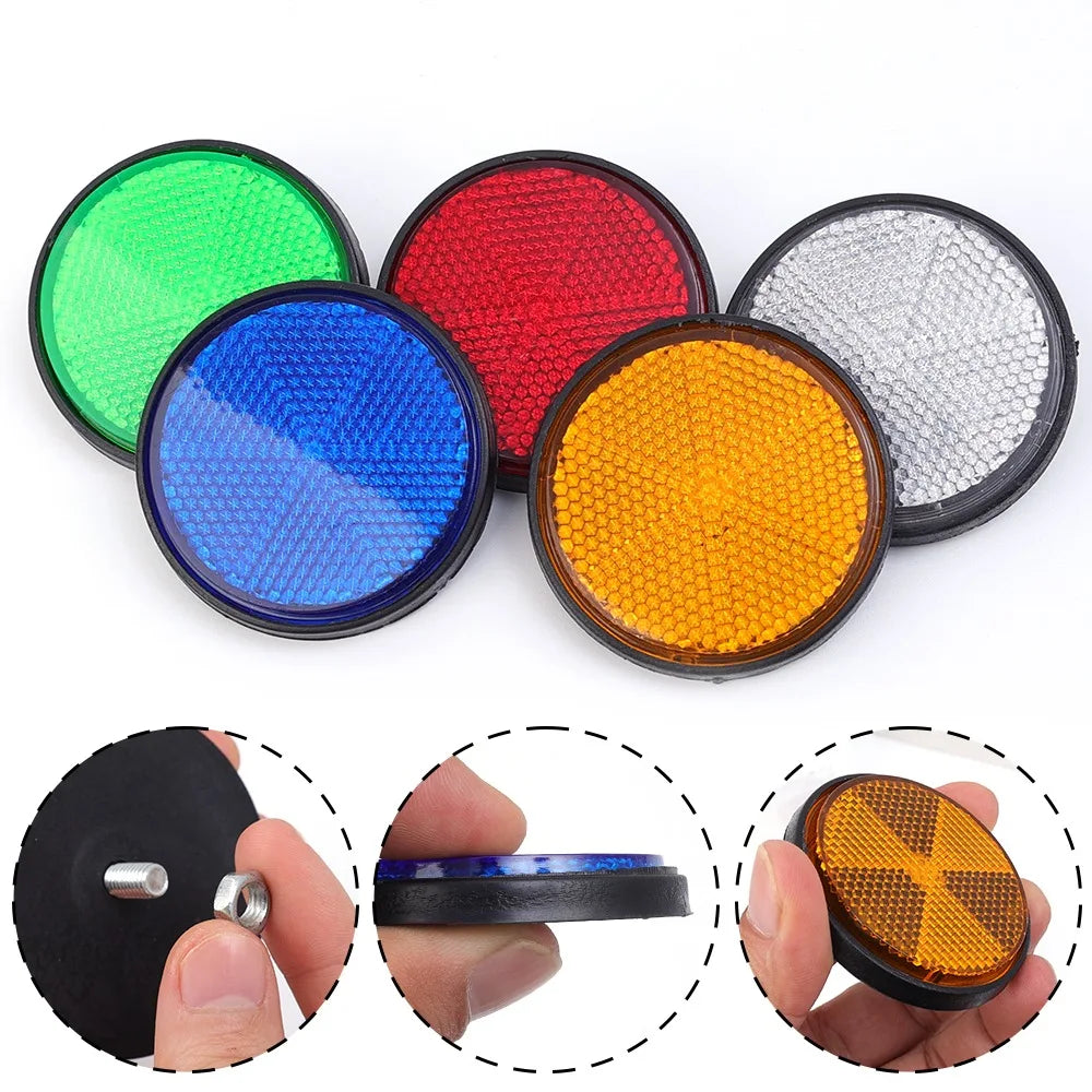 Electric scooter rear tail safety reflector lamp
