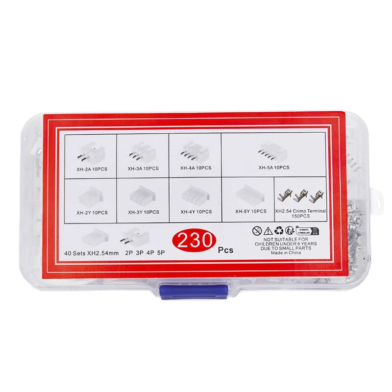 Electronics connector terminal kit for DIY projects
