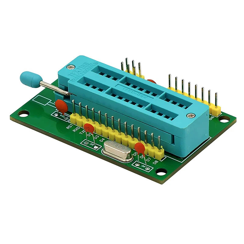 Electronics system programmer board for microcontroller development