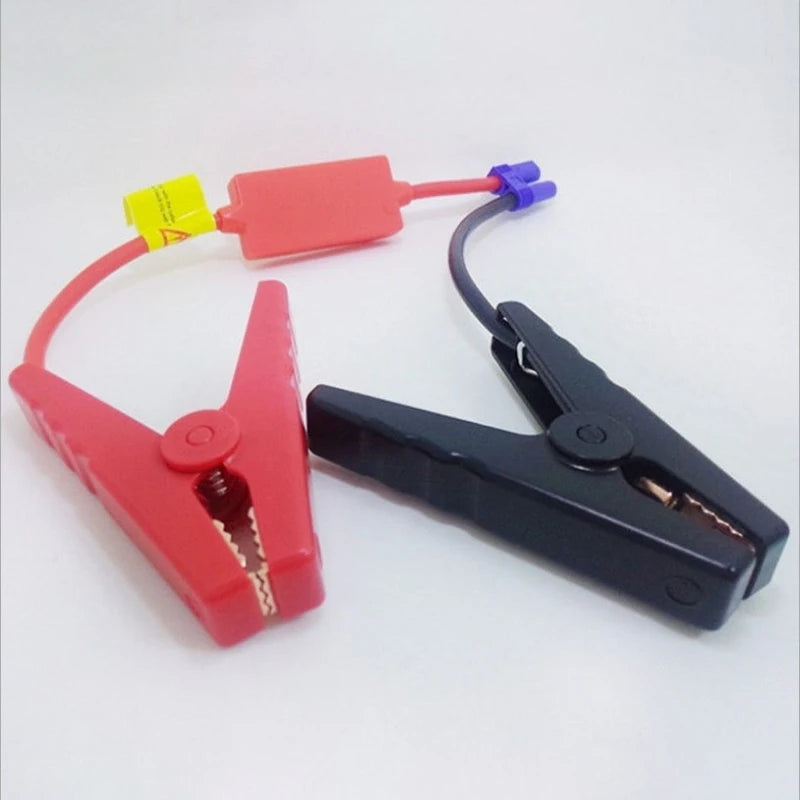 12V emergency lead cable set with alligator clamp clips for car battery jump starting