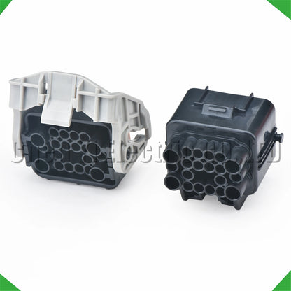 Wire harness plug for engine and headlight assembly compatible with Hyundai Tucson and Kia models
