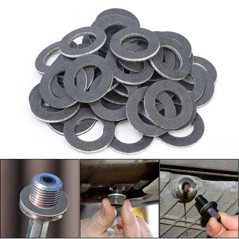 Engine sump plug aluminum washer replacement