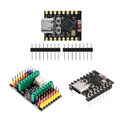 ESP32-C3 SuperMini WiFi Bluetooth development core board with soldered or unsoldered expansion options for Arduino IoT projects