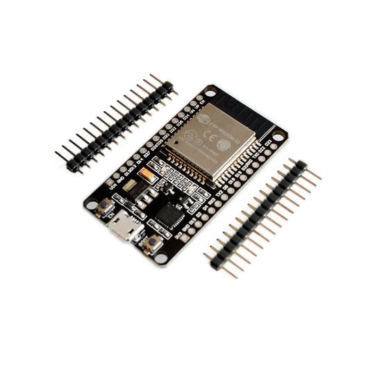 ESP32 development board with WiFi and Bluetooth, dual-core microcontroller, ultra-low power for IoT and DIY electronics projects
