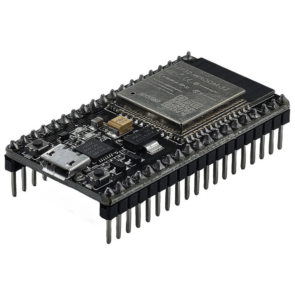 ESP32-WROOM-32 dual-core 2.4GHz WiFi and Bluetooth development board module compatible with Arduino and NodeMCU for IoT and embedded projects