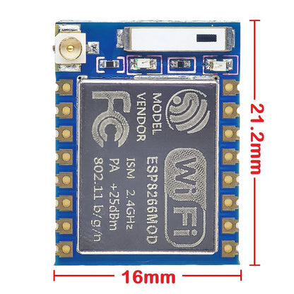 ESP8266 ESP-07 WiFi serial module wireless transceiver board compatible with Arduino Nano, UNO, and robotics or IoT projects