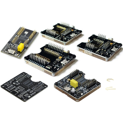 ESP8266 and ESP32 development board with test programmer and downloader socket, compatible with ESP-01, ESP-12F, ESP-07S, ESP-12S modules